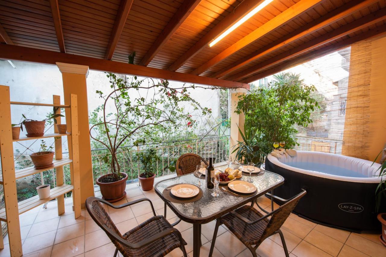 Luxury Katrinas Apartment With Outdoor Jacuzzi Corfu  Екстер'єр фото